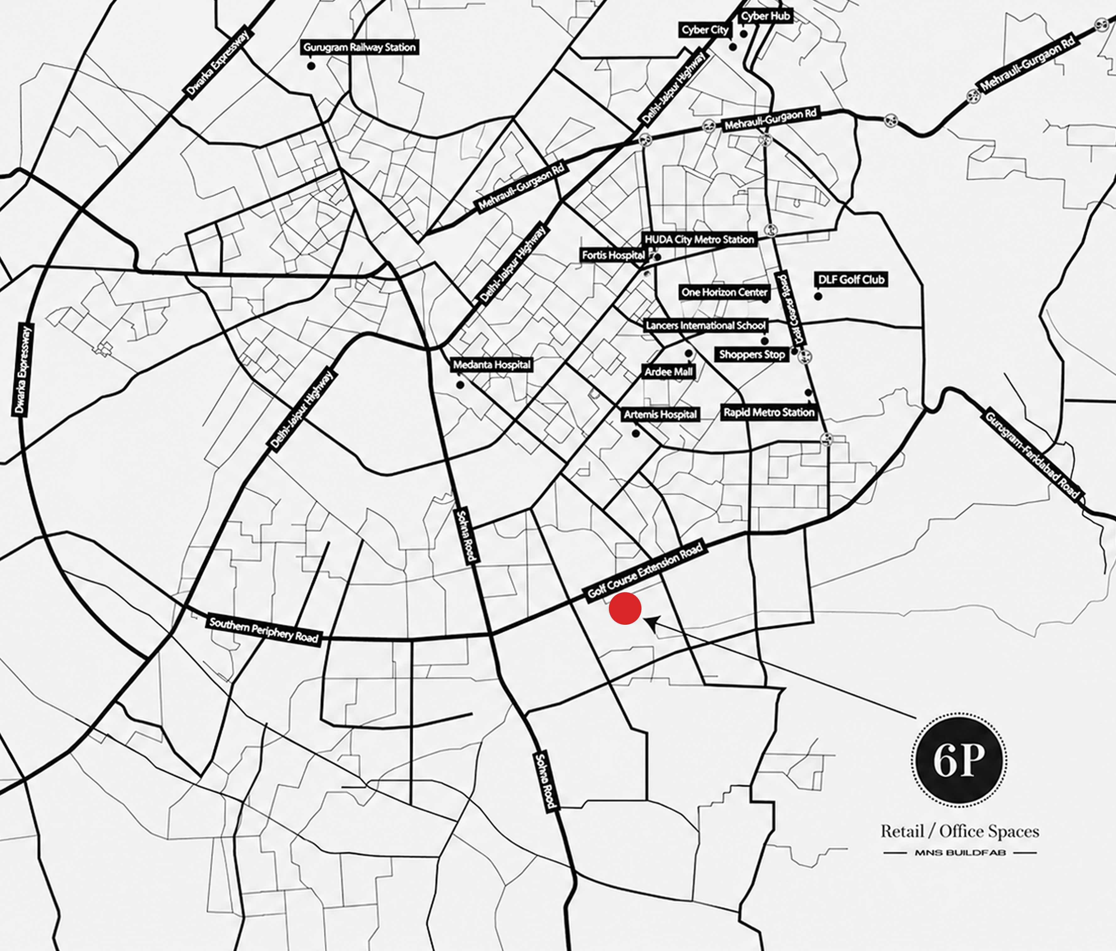 MNB 6P location map