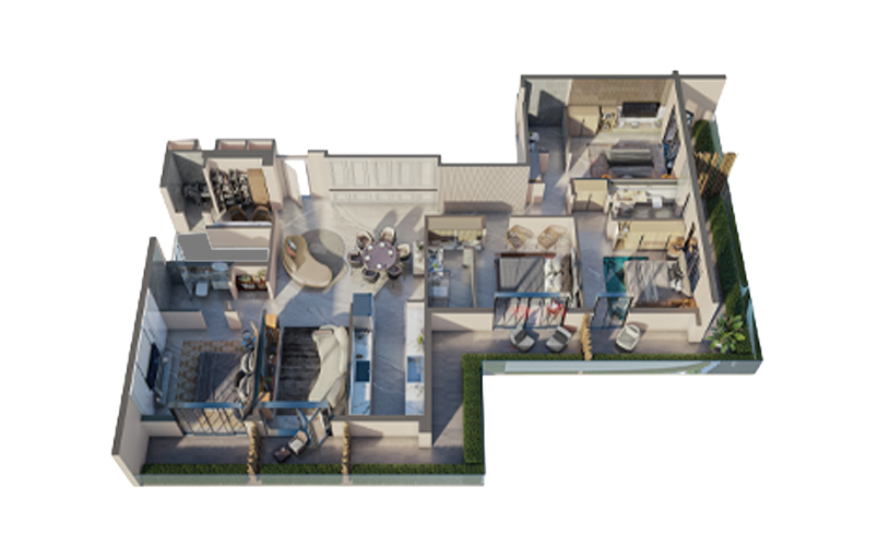 Floor Plan Unit 1