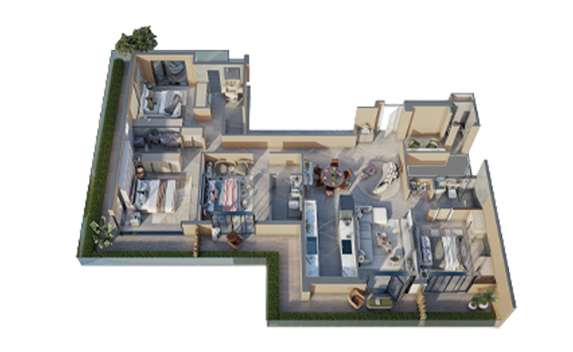 Floor Plan Unit 2