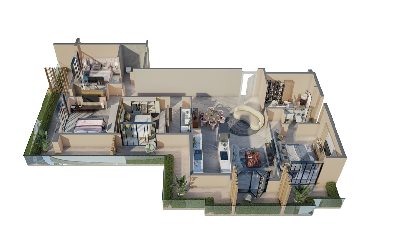Floor Plan Unit 3